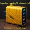 150W GaN Multi-Port Charger with Super Fast PD+USB Charging & Auto Power Off