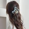 Claw Clip Hair Bows Accessoires Femme for Women Girl Pin Korean Large Thick Shark Headdress Crab Vintage Popular Catches Trendy