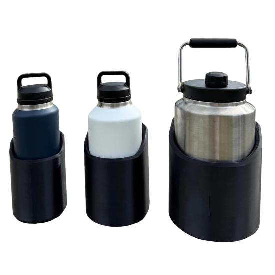 Yousheng Magnetic Water Bottle Holders for 46/50/64 Oz Bottles Portable Universal Cup Holder Heavy-Duty Truck Bottle Holder for Golf Cart Tractor