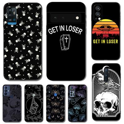 Zwarte TPU Hoes Voor ZTE blade A3 A5 A7 2019 2020 A31 A51 A71 A7S V2020 L210 L8 smart vita 2022 v30 stap in loser
