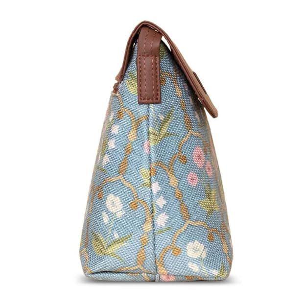 Bedruckte, handgefertigte Umhängetasche aus veganem Leder für Damen