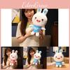 Rabbit Plush Lovely Stuffed Toy Ultra Soft Cuddle Companion For Kids In Cute Colors