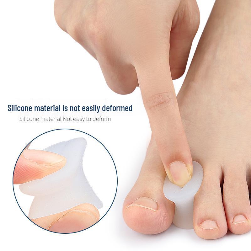 Bunion Corrector & Silicone Toe Separator for Men & Women - Wearable in Shoes
