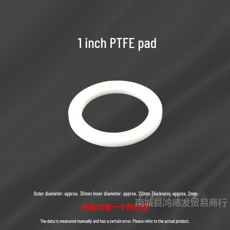 Corrugated Tube and Gas Pipe Sealing Gasket: PTFE, Silicone, Nitrile Rubber Rings, Teflon; High-Temperature Resistant.