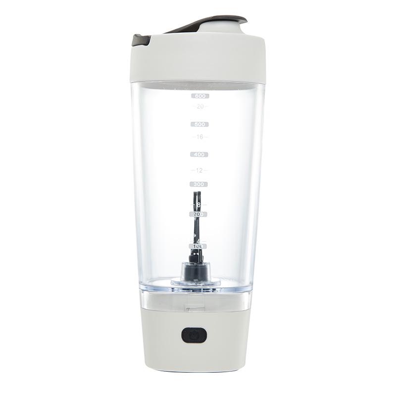 

Автоматический портативный электрический шейкер для протеиновых коктейлей и смузи 730ML белый