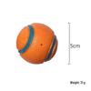 Elastic Bite-Resistant Squeaky Dog Toy Ball - Durable, Interactive Boredom Relief and Teething Training Tennis Ball for Pets