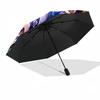 Demon Hunter Girls Party Outdoor Automatic Umbrella Sturdy 8-Rib Shaft Compact Design Durable Everyday Carry Umbrella Stylish Accessory