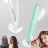 2in1 Mini Curling Wand Flat Iron Hair Straightener Hair Curler Thermostatic Fast Heat Flat Iron Curling Iron Waver Plate Makeup