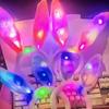 1-20PCS Easter Bunny Ears Headband LED Glow Plush Rabbit Ear Bunny Girl Cosplay Costume Easter Decoration Bunny Hair Accessories