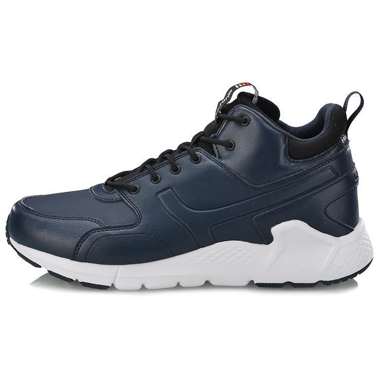 

Li Ning Lightweight Mid top Running Shoes Unisex Blue White AGCN117-2 42
