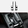 2pc For Honda Civic 2016- Gear Shift Frame Cover Central Console Gloss Black