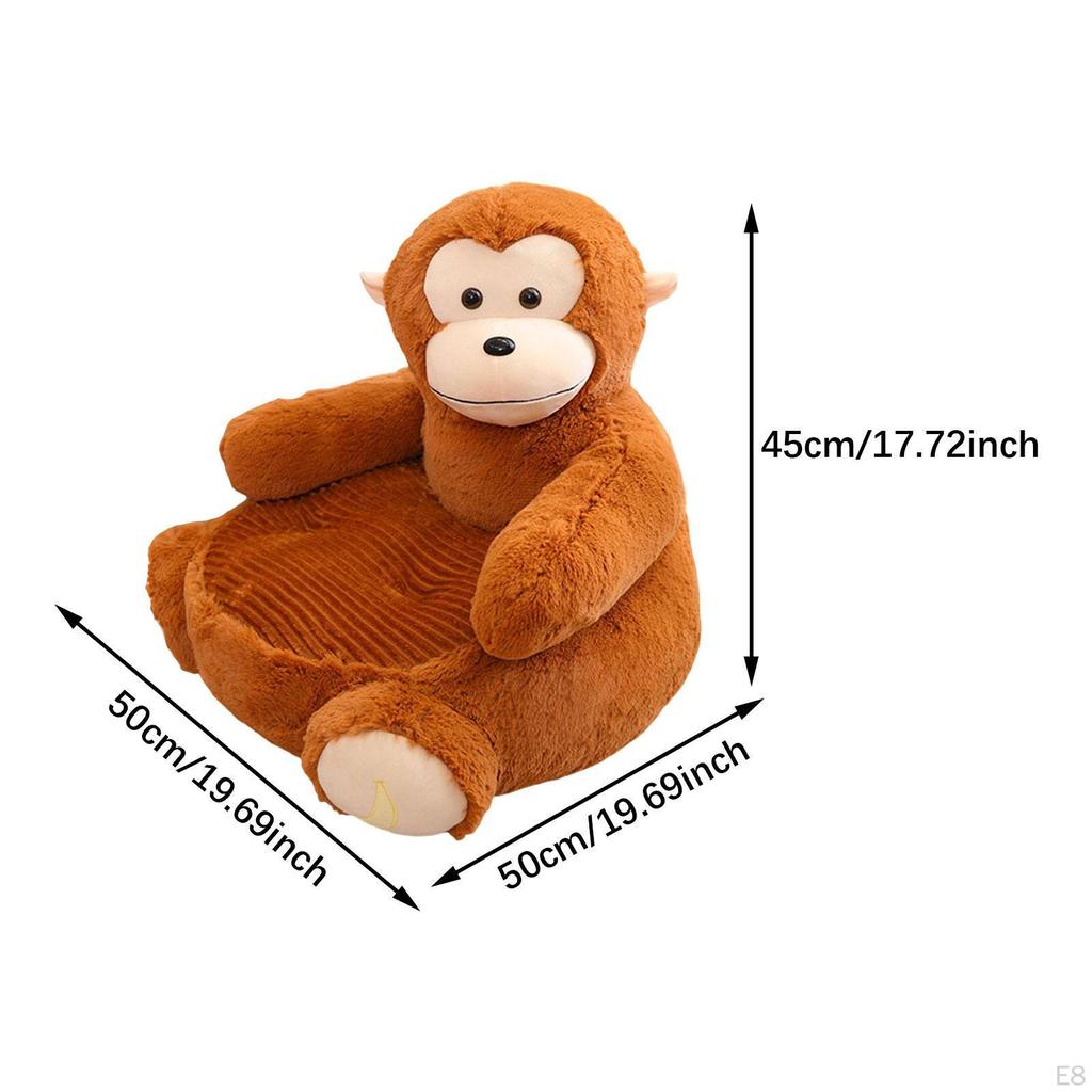 Divano per Bambini Sedile Bracciolo Sedia Cartone Animato Pigro Adorabile Decorazione Poltrona Piccola per