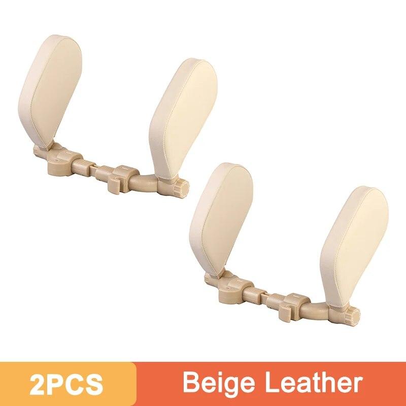 360 Degree Adjustable Car Headrest Pillow U-Shaped Car Seat Pillow for Kids Adults Car Travel Sleeping Head Neck Body