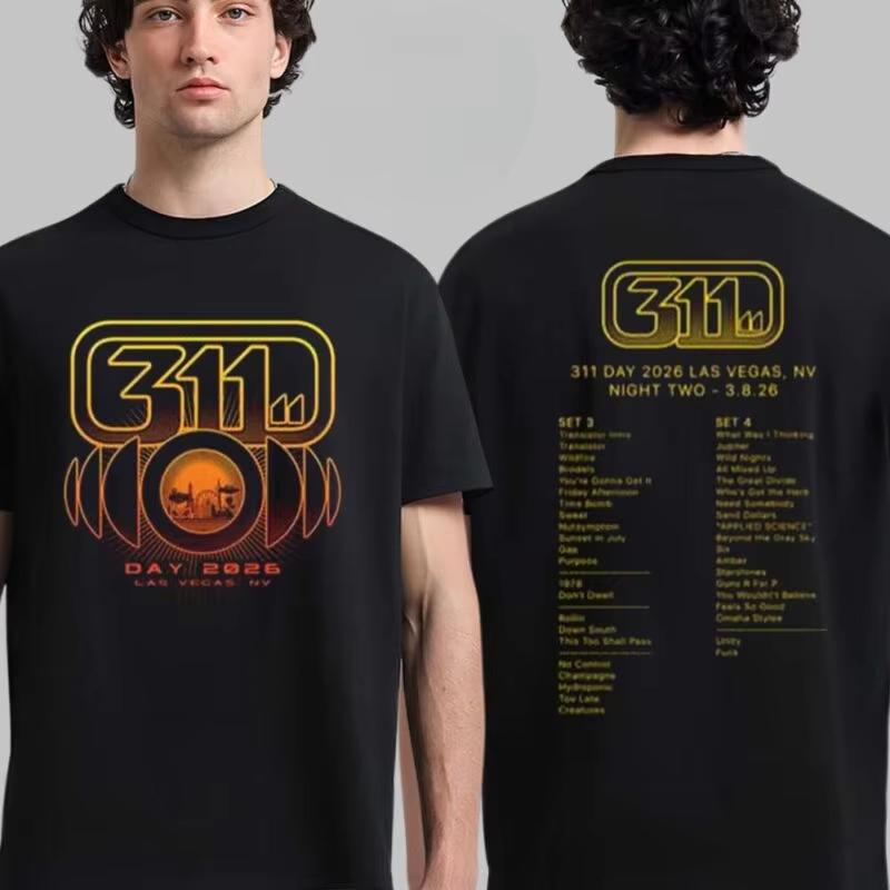 Phish Las Vegas 2026 March 78 Dolby Live Concert Graphic Tee Psychedelic Rock Streetwear Casual Unisex