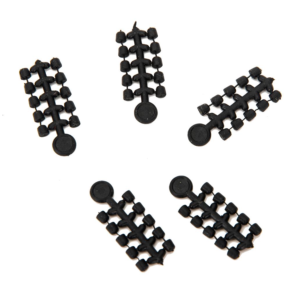 Reliable 50pcs Hook Stops Beads Carp Stopper Set with Boilies Bait Screw Peg