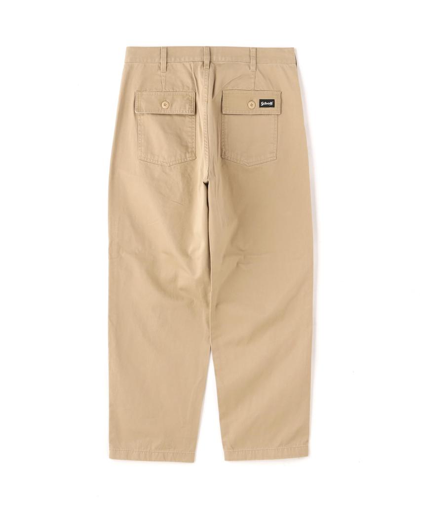 Schott Classic Baker Pants, Men's, Size S (180), Khaki, 782-5910007