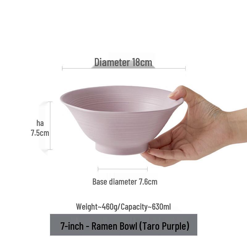 

Underglaze Cartoon Ceramic Noodle Bowl