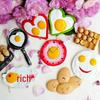 Korean Cute 3D Cartoon Egg Refrigerator Magnet Home Decor