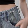 Detachable Butterfly Waist Cinching Buckle, Nail Free Denim Waist Cinching Artifact, Waist Size Adjustable Buckle, Pants Adjustable Button