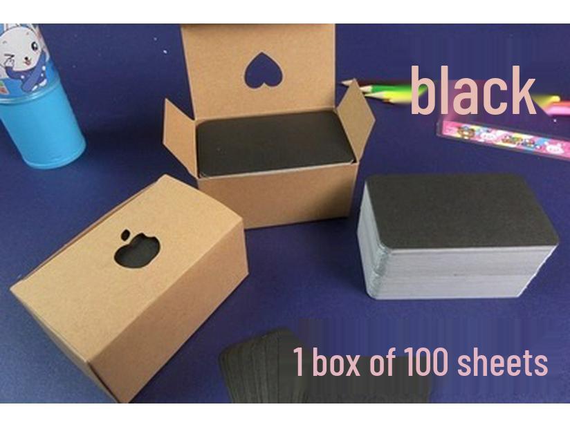 200 Sheets of Small Blank Flashcards for Messages & English Words