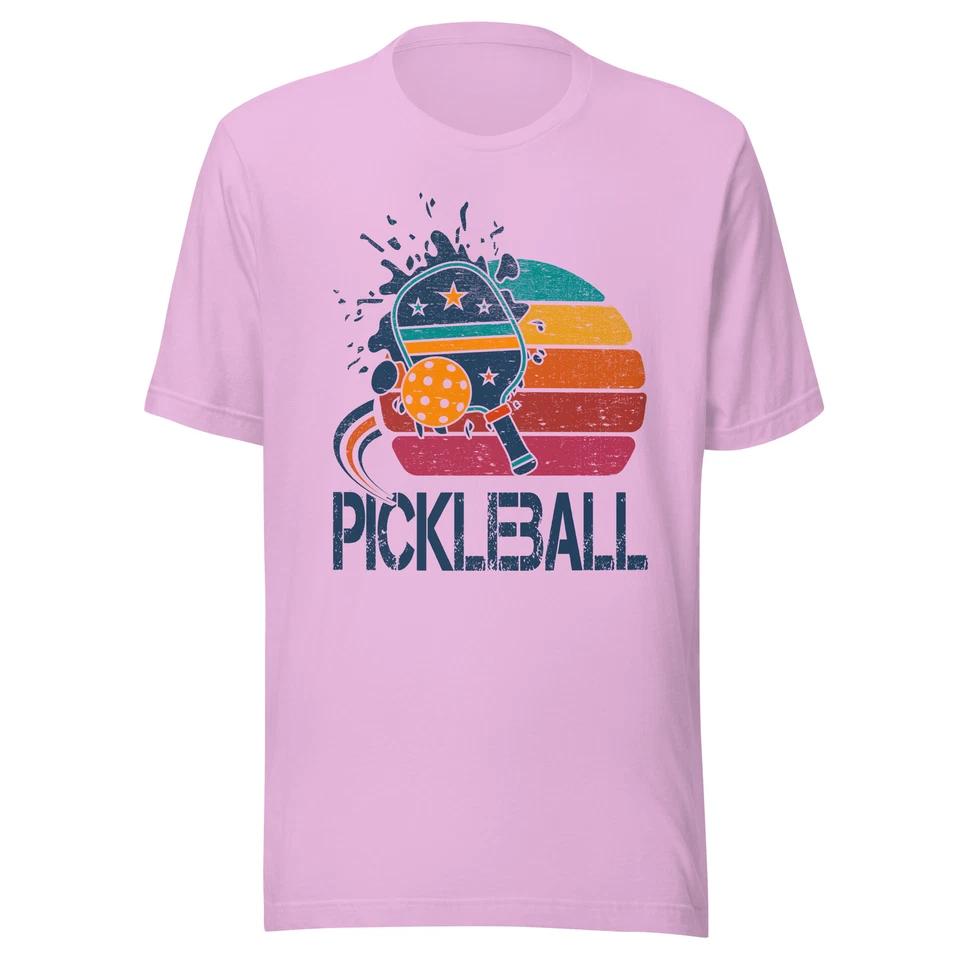 Pickleball T-shirt Retro 4 4XL