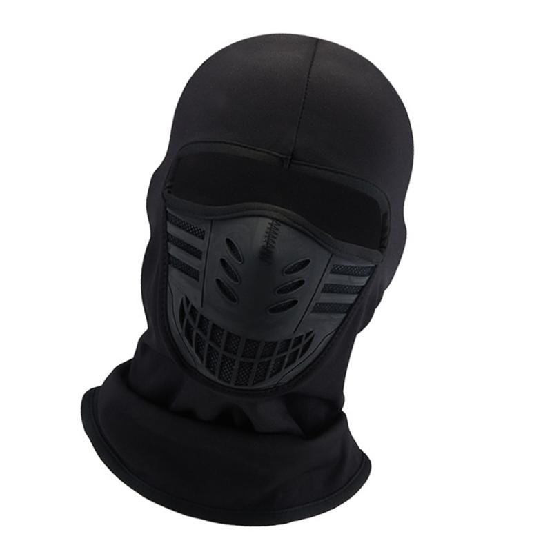 Pendler Sturmhaube Gesichtsmaske für City Ride Punk mit Winddichter Funktion Vollgesichtsabdeckung Warm Atmungsaktiv Kopfbedeckung