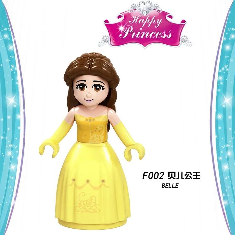 2 IN 1 SLUBAN Girl Royal Carriage Wagon Model Building Blocks Enlighten Action Figure Toys For Children