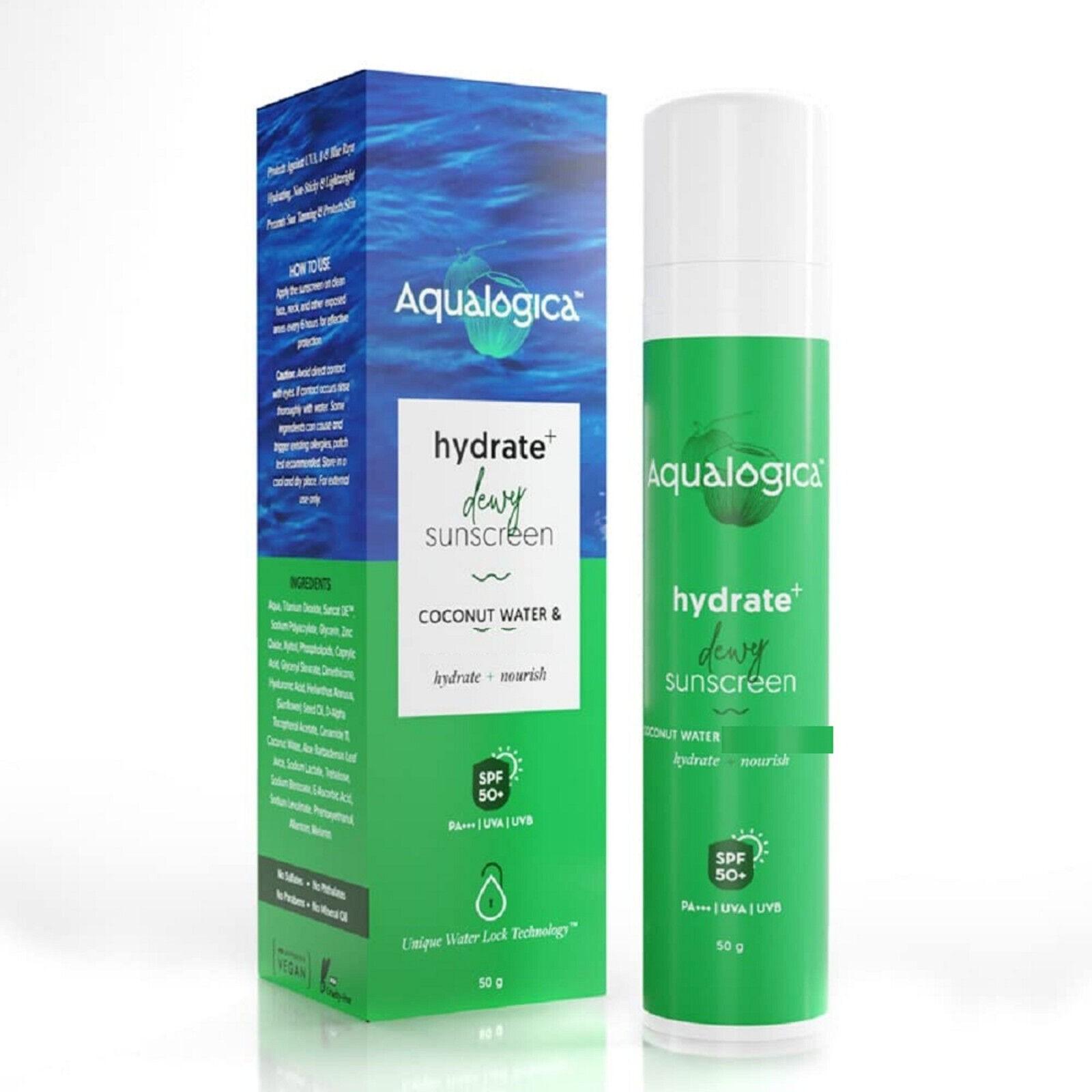 Aqualogica Hydrate Dewy Sunscreen  With SPF 50 For Combination Skin 50 Gm CN836