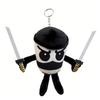 16-18cm Italian Brainrot Plush Keychains Doll Keyring Stuffed Peluche Toy Tralalelo Tralala Tung Tung Tung Sahur Gift