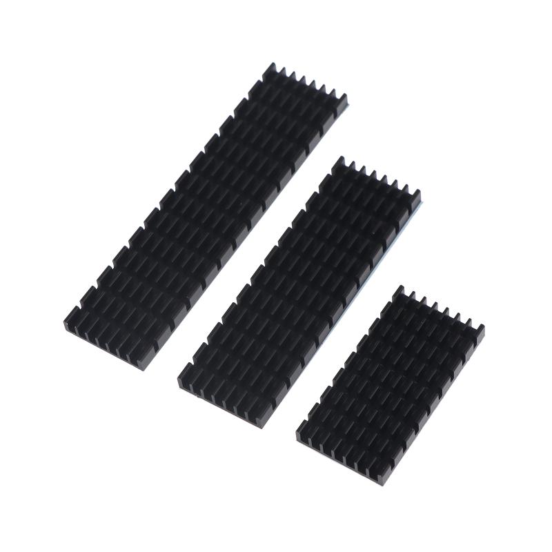Aluminum Heatsink Eco-Friendly Heat Sink with Thermal Conductive Tape for RAM SSD LED Home Electronics Repair