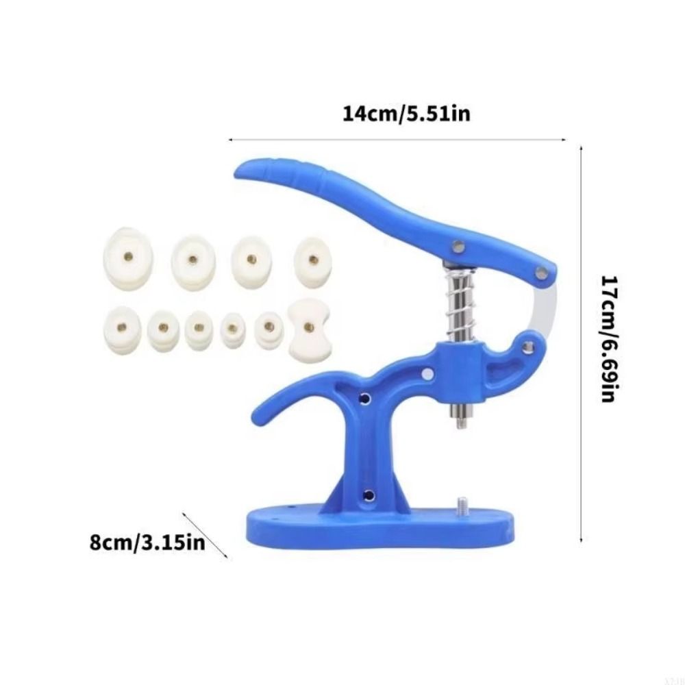 Efficient Press Watch Back Press Tool Set Nylon Dies Watch Back Cover Presser  Battery Change
