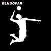 BLKUOPAR Interesting Volleyball Sport Player Car Stickers Car Door Protector Decal Die-cut Vinyl Refrigerator Creative Styling