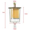 1/5 Pcs Inline Gas Petrol Fuel Filter 8mm 3/8" Pipe Motorcycle Dirt Quad Bike Fuel Filter Universal Motorcycle Accessories
