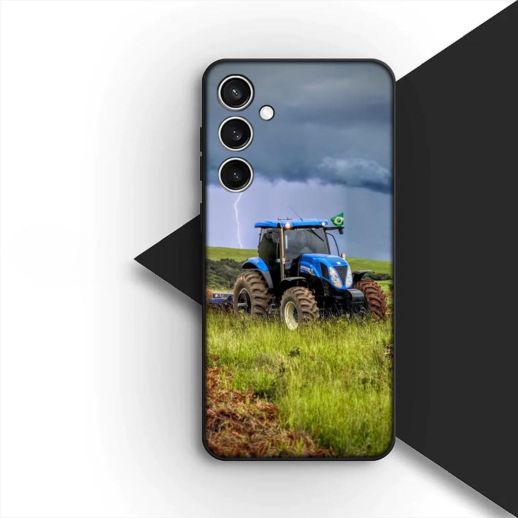 Měkký kryt pro Motorola Moto G86 G57 E14 E15 G14 G34 G67 G84 G24 A54 G15 Power E22 Pouzdro na telefon Farmy Vozidla Traktory