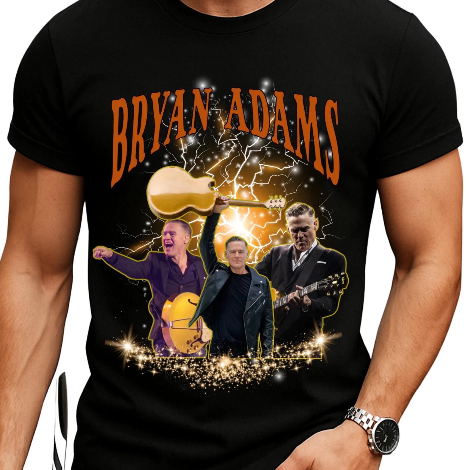 Bryan Adams concert Tshirt, Bryan adams merch, Roll up with the punches tshirt S