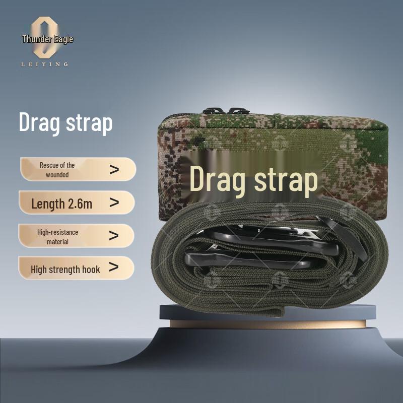 Rayhawk Single Casualty Drag Strap with Outer Bag