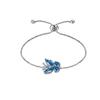 Butterfly Pendant Jewelry Set: Ring, Earring, Necklace & Clavicle Chain for Women