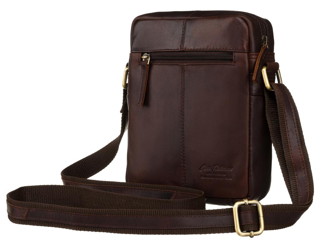 PTN YP002E-OPU-6781 Brown Leather Bag