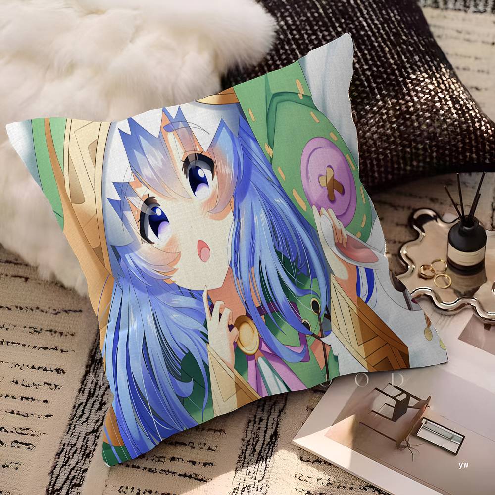 DATE A LIVE Anime Pillow Gift Home Office Decoration Pillow Bedroom Sofa Car Cushion CoverPillow Case
