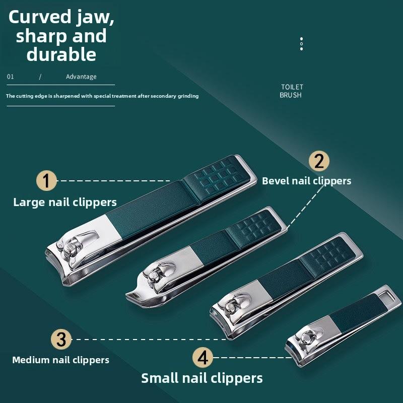 Nail Clipper Set Nail Trimming Tool Set Nail Clippers High Aesthetic Value Portable and Practical Beauty Tools