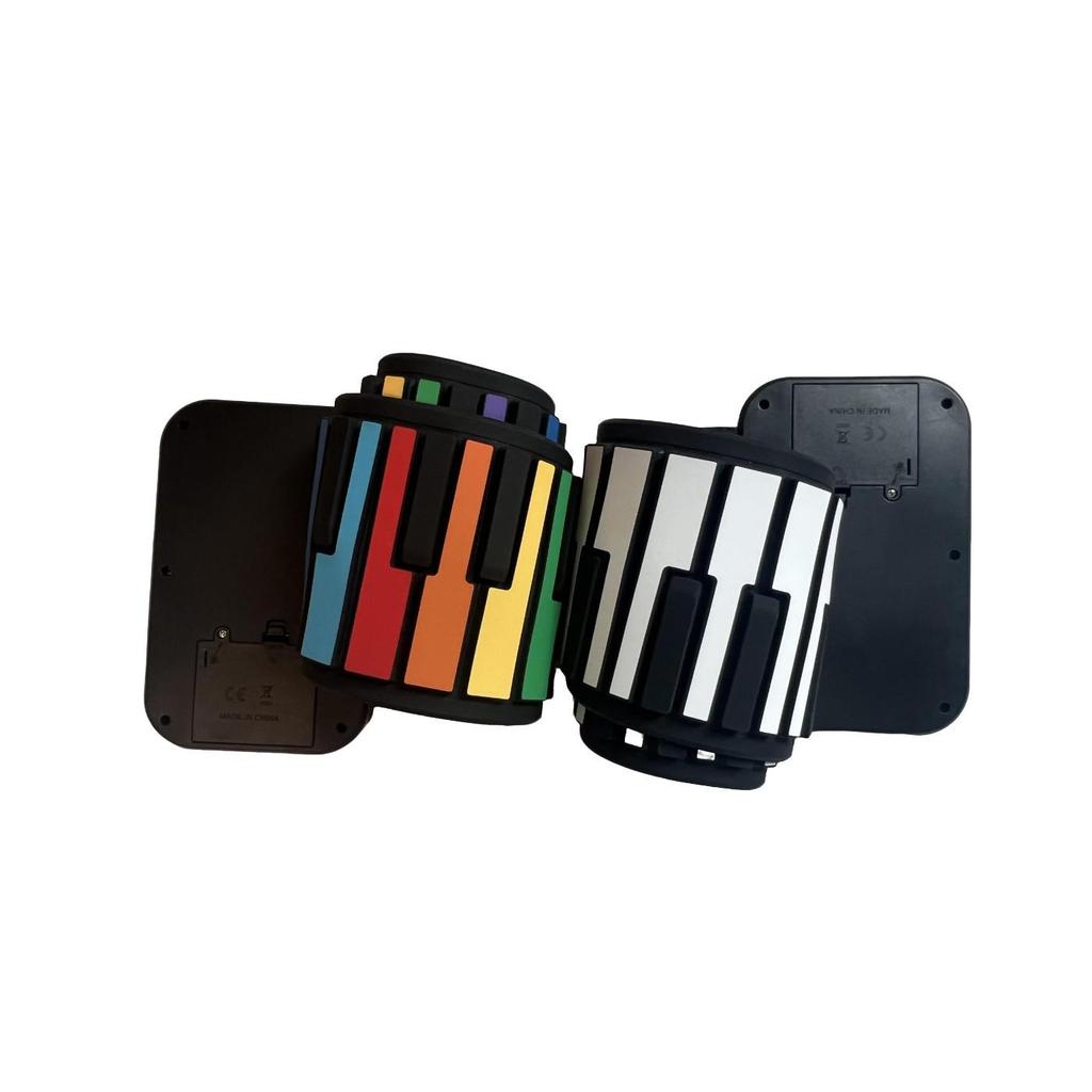 49-Key Folding Silicone Hand-Rolled Piano for Kindergarten Students