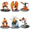One Piece Anime Luffy Roronoa Zoro Figure Toy Sabo Portgas·D· Ace Vinsmoke Sanji Statue Action Model Dolls PVC Collection Gift