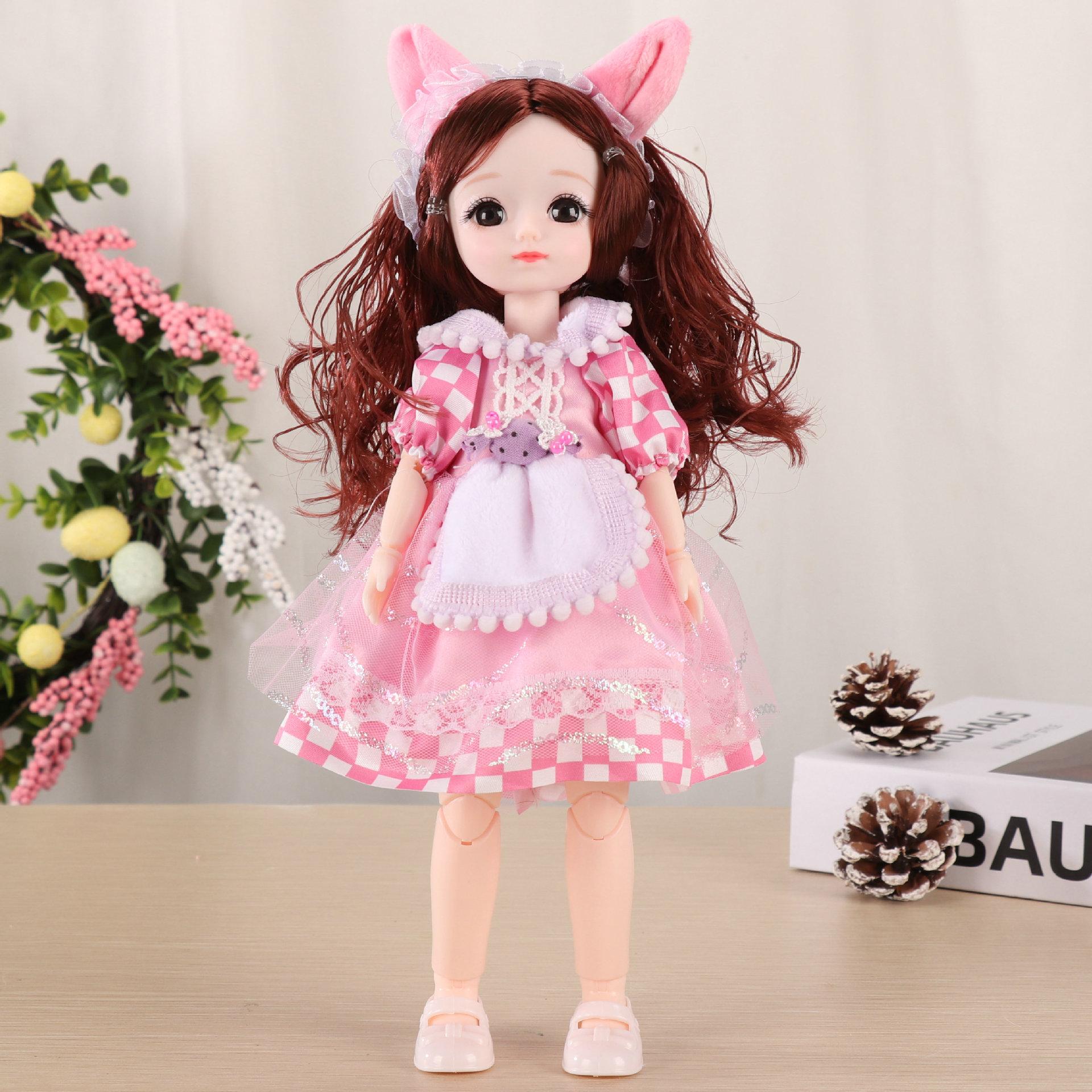 

Кукла-одевалка 30 см Симуляция Принцесса Барбаби Девочка Подарок на день рождения Детская игрушка Подарочный набор в коробке Gift box packaging