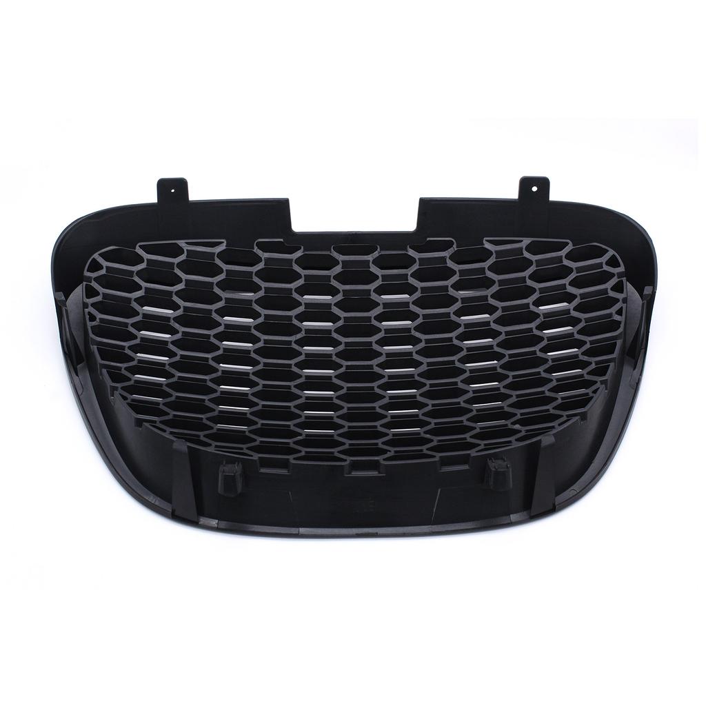 Matte Black Car Front Grill Replacement for MK2 1P1 2006-2009 with ABS material, cellular ventilation