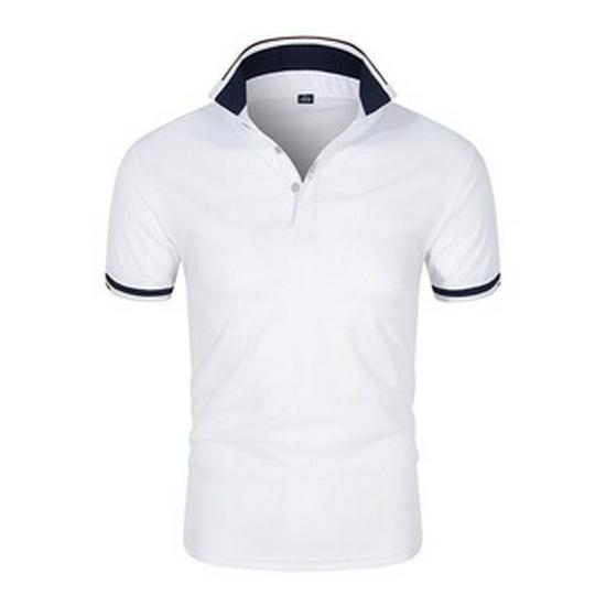 Men's 2023 Summer V-Neck Fitness T-Shirt - Elastic Cotton Short Sleeve