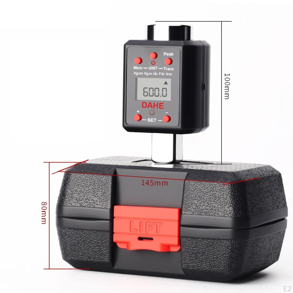 Automotive Digital Adapter ±2% Calibration Tool Peak/Real Time Mode Sturdy Versatile with Smart