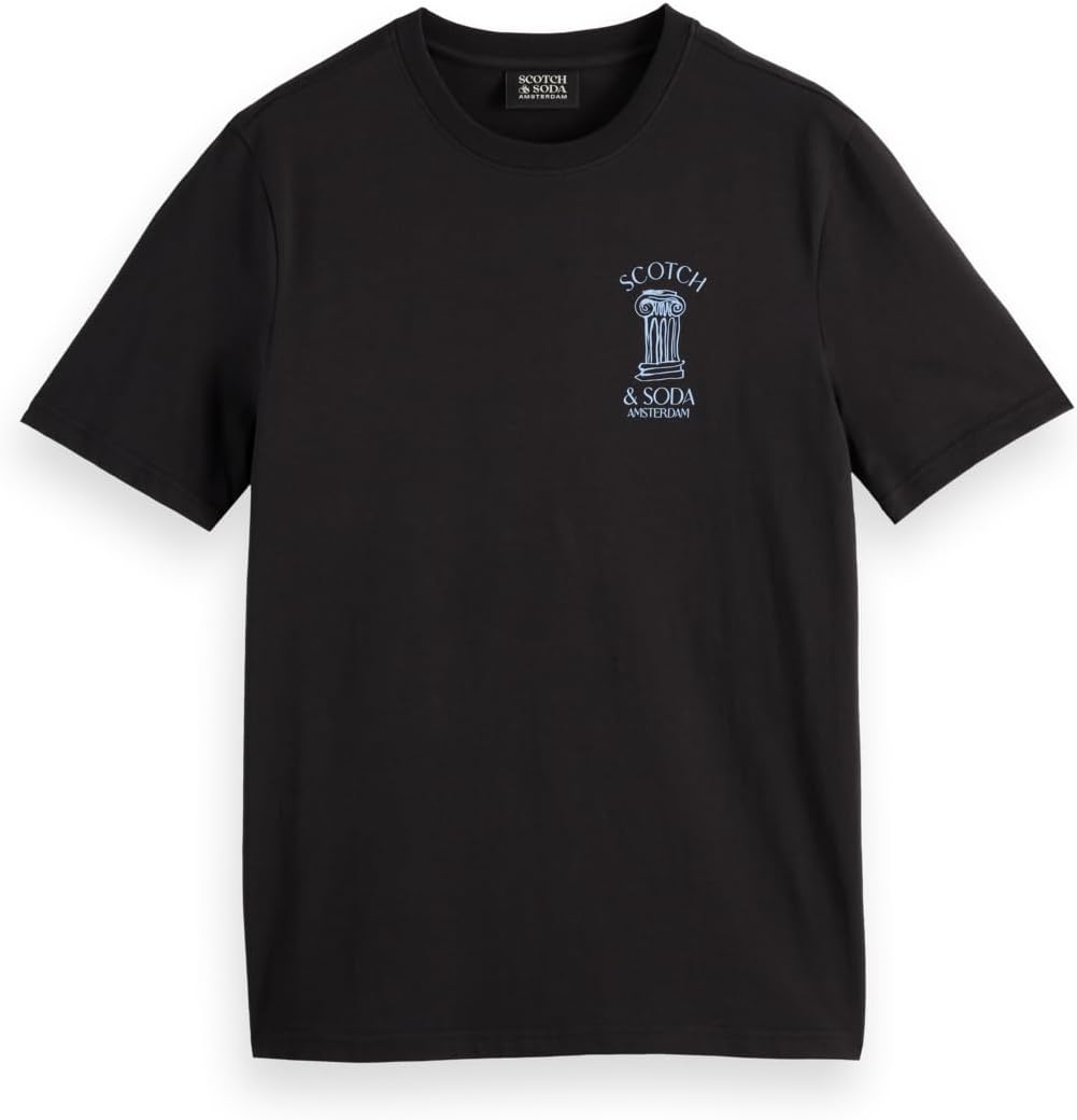 Column Print T-Shirt by Scotch Soda XXL