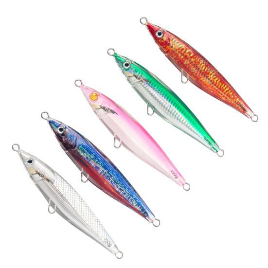 Luminous Fishing Bait Metal Hard Lure Streamlined Design Bright Color Realistic Looking Fishing Lure Artificial Bait