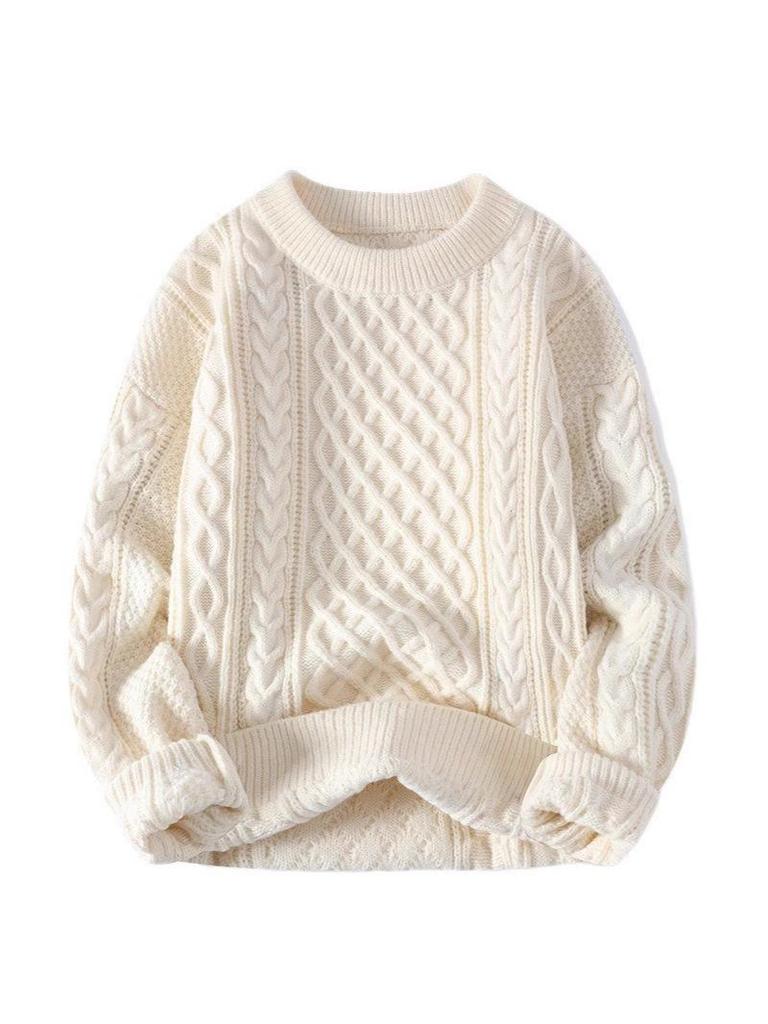 Herren Trendy Locker Geschnittener Strickpullover - Herbst/Winter Mode 2024