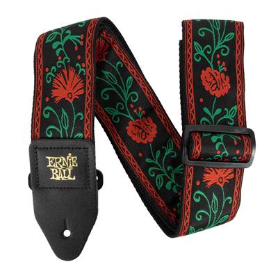 5361 WESTERN ROSE Jacquard Strap Guitar Strap